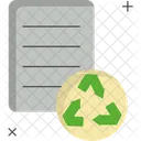 Paper Recycling Recycling Paper Trash Icon