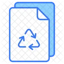 Paper Recycling Recycle Icon