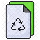 Paper Recycling Recycle Icon