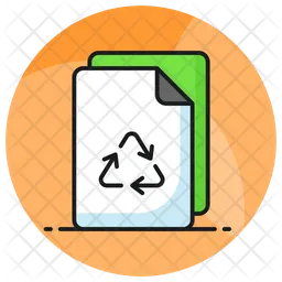 Paper recycling  Icon