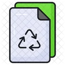 Paper recycling  Icône