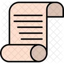 Paper scroll  Icon