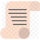 Paper scroll  Icon