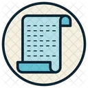 Paper Scroll  Icon