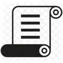 Paper Scroll Paper Sheet Icon