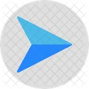 Paper Send Plane Paper Icon