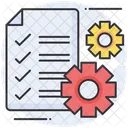 Paper Setting  Icon