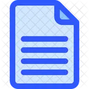 Ui Interface Paper Sheet Icon