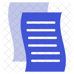 Paper Sheets  Icon