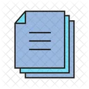 Paper Sheets Paper Document Icon