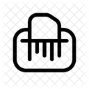 Paper Shredder Document Icon