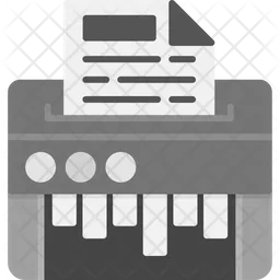 Paper Shredder  Icon