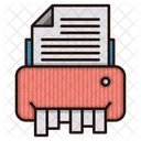 Shredder Document Paper Icon