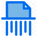 Paper Shredder File Shred Icon