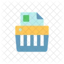 Paper shredding  Icon