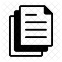 Paper Stack Organize Declutter Icon