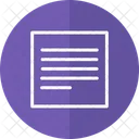 Paper Text Note Paper Icon