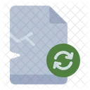 Paper Waste Digital File Icon