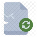 Paper Waste Digital File Icon
