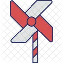 Pinwheel Toy Windmill Icon