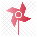 Windmil Children Toy Icon