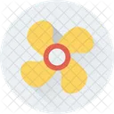 Paper Windmill Toy Icon