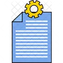 Paper Work Business Document Icon