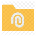 Paperclip Folder  Icon