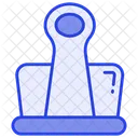 Paperclip Attachment Fastener Icon