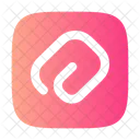 Paperclip Rounded Icon