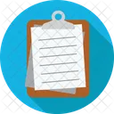 Papers Documents Clipboard Icon