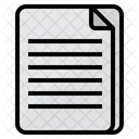 Papers Document Sheet Icon