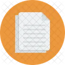 Text File Papers Copy File Icon