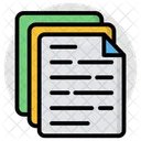 Papers Pages Sheets Icon