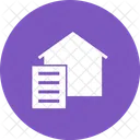 Paperwork Document Home Icon