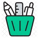 Papeterie Crayon Support Icon