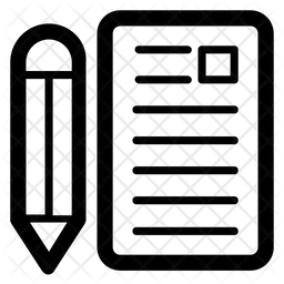 Papeterie éducative  Icône