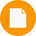 Papier Document Education Icon