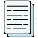 Papier Document Fichier Icon