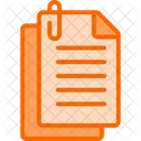 Papier Document Fichier Icon