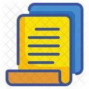 Papier Dokument Text Icon