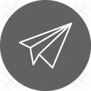 Papierflieger Symbol