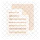 Papier Dokument Datei Icon