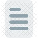 Papier Dokument Datei Icon