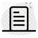 Papier Dokument Datei Icon