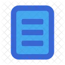 Papier Dokument Datei Icon