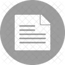 Papier Notizen Icon