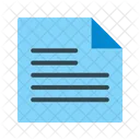 Papier Notizen Icon