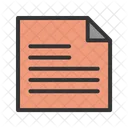 Papier Notizen Icon