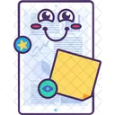 Papier Analyse Bericht Symbol